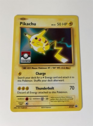 Pikachu - XY202 (Pokemon League), graded 7.5