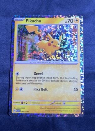 Pikachu graded 6 & below