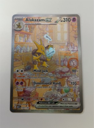 Alakazam ex - 201/165 graded 7