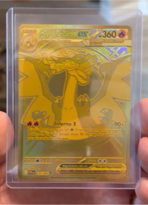 Mega Charizard X ex, graded 9.5