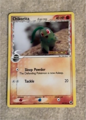 Chikorita (Delta Species), graded 8.0
