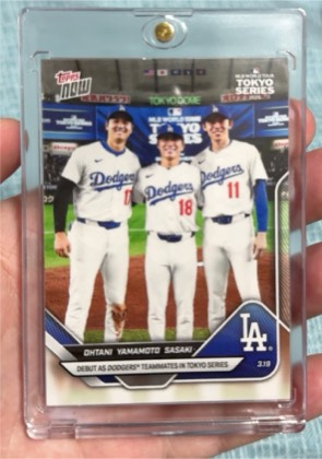 Ohtani / Yamamoto / Sasaki, graded 9.0