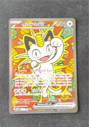Meowth ex, graded 9.0