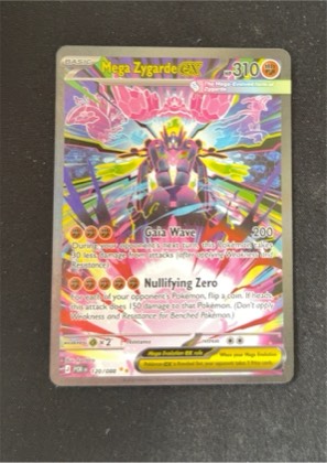 Mega Zygarde ex, graded 10.0