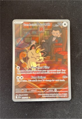 Team Rocket's Meowth, graded 10.0