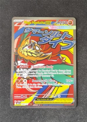 Mega Hawlucha ex, graded 10.0