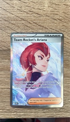 Team Rocket's Ariana, graded 8.5