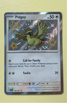 Pidgey, graded 9.0