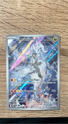 N's Reshiram, graded 9.0
