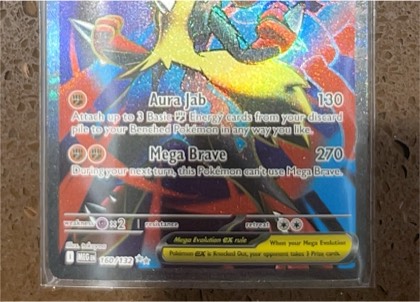 M Lucario-EX, graded 8.5