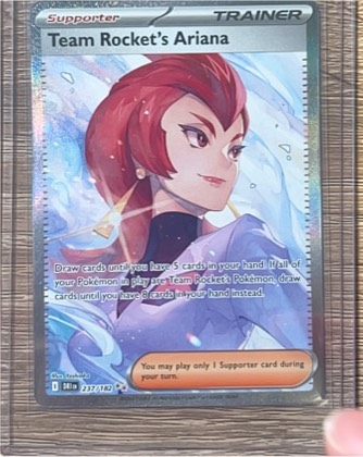 Team Rocket's Ariana, graded 9.0