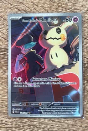 Team Rocket's Mimikyu, graded 9.0