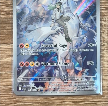 Reshiram, graded 9.0