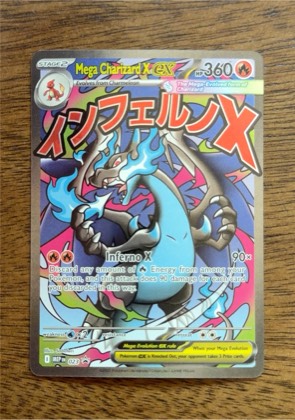 Mega Charizard X ex - 023, graded 9.5