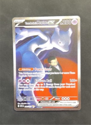 Team Rocket's Mewtwo ex, graded 9.5