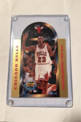 Michael Jordan graded 9