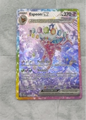 Espeon ex, graded 7.5