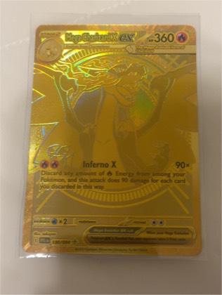 Mega Charizard X ex, graded 9.5