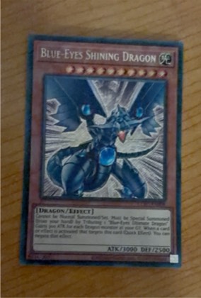 Blue-Eyes Shining Dragon, graded 7.5