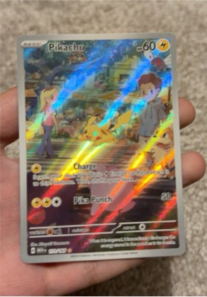 Pikachu, graded 2.5
