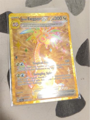 Alolan Exeggutor ex, graded 7.5
