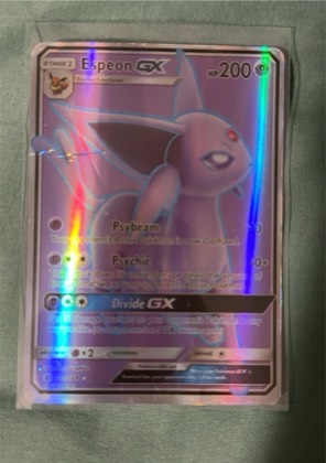 Espeon GX, graded 3.5