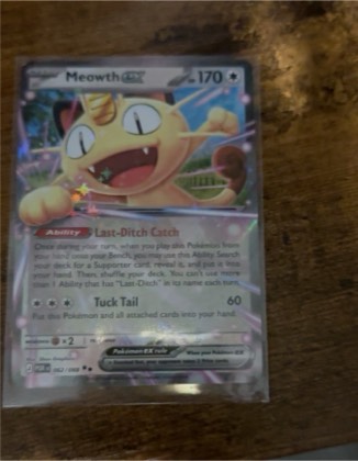 Meowth ex, graded 9.0