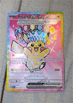 Pikachu ex, graded 9.5