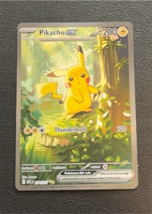 Pikachu ex, graded 9.0