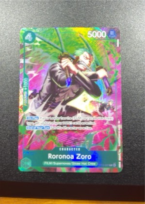 Roronoa Zoro graded 9