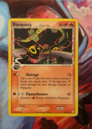 Rayquaza, graded 7.5