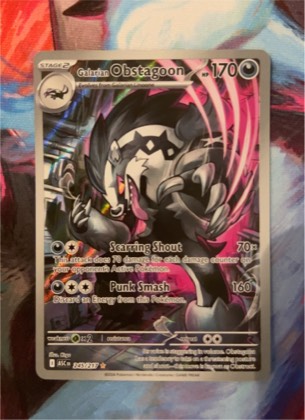 Galarian Obstagoon, graded 9.5