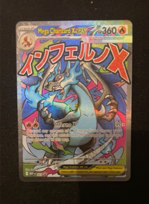 Mega Charizard X graded 6 & below