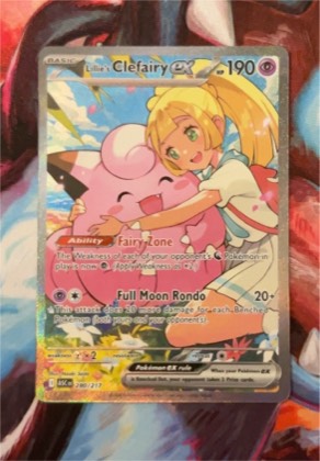 Lillie's Clefairy ex, graded 9.0