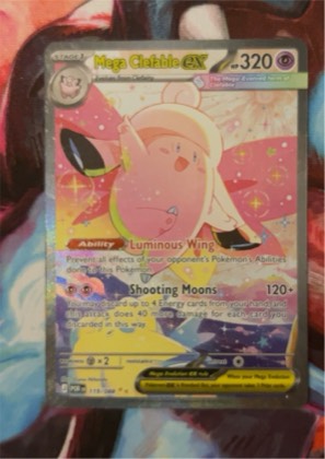 Mega Clefable eX, graded 9.5