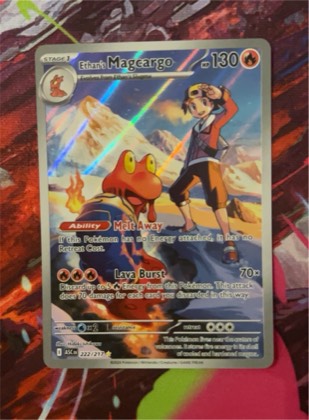 Ethan's Magcargo, graded 9.0