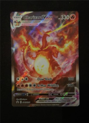 Charizard VMAX, graded 9.5