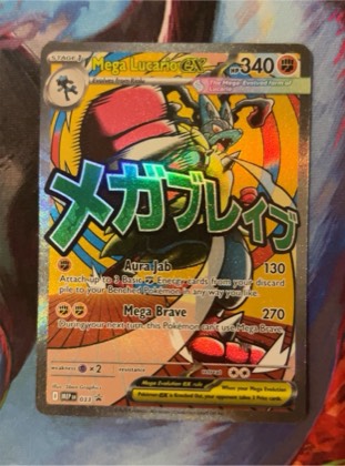 Mega Lucario ex, graded 9.5