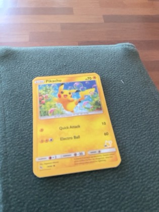 Pikachu, graded 8.0