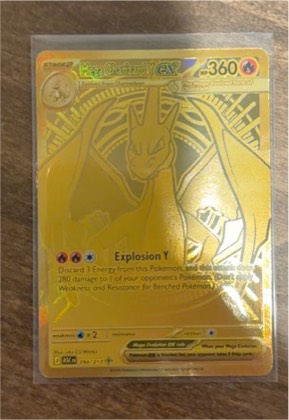 Mega Charizard Y ex, graded 9.0