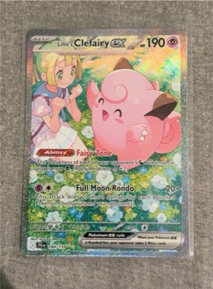 Lillie's Clefairy ex, graded 9.5
