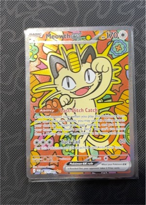 Meowth ex graded 8