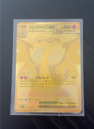 Mega Charizard X ex, graded 9.5