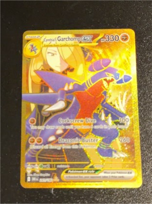 Cynthia's Garchomp ex, graded 2.5
