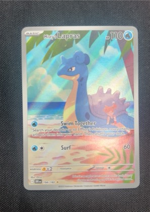 Misty's Lapras graded 9.5
