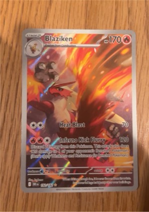 Blaziken, graded 9.5