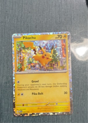 Pikachu, graded 7.5