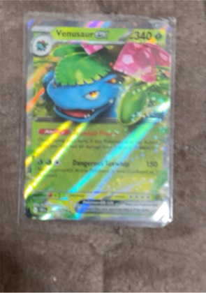 Venusaur ex, graded 9.5