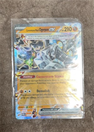 Cornerstone Mask Ogerpon ex, graded 8.5