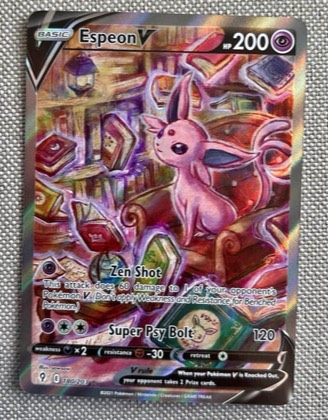 Espeon V (Alternate Full Art), graded 9.5